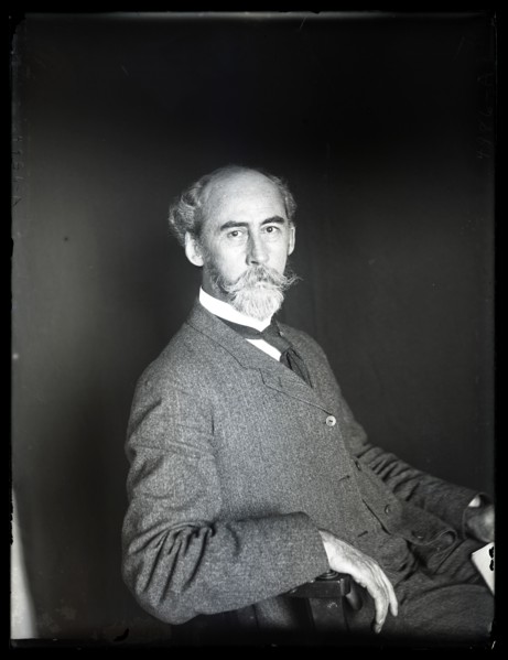 Portrait of William Henry Holmes, 1890s. Creator: United States National Museum Photographic Laboratory.