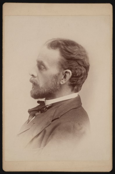 Portrait of George Brown Goode (1851-1896), Before 1896. Creator: United States National Museum Photographic Laboratory.
