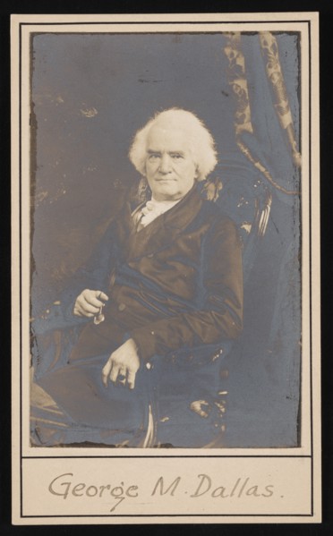 Portrait of George Mifflin Dallas (1792-1864), Before 1864. Creator: Unknown.