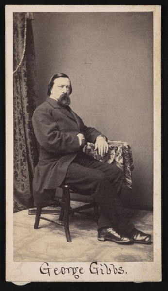 Portrait of George Gibbs (1815-1873), Before 1873. Creator: Unknown.
