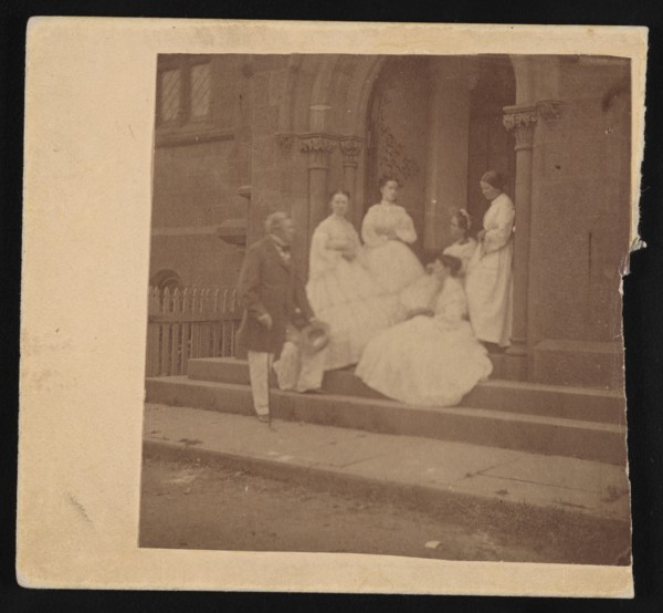 Group Portrait of Joseph Henry (1797-1878) and Family, Circa 1862. Creator: Unknown.