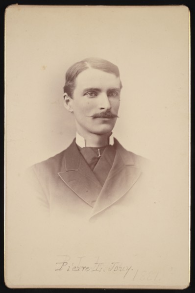 Portrait of Pierre Louis Jouy (1856-1894), March 1881. Creator: Unknown.