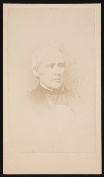 Portrait of Benjamin Silliman (1779-1864), Before 1864. Creator: Unknown.