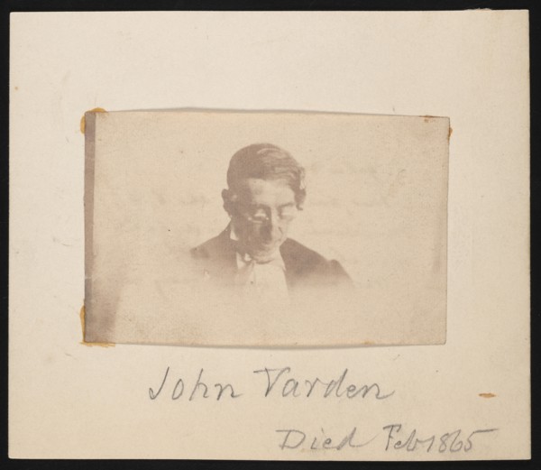 Portrait of John Varden (c. 1790-1865), Before 1865. Creator: Unknown.