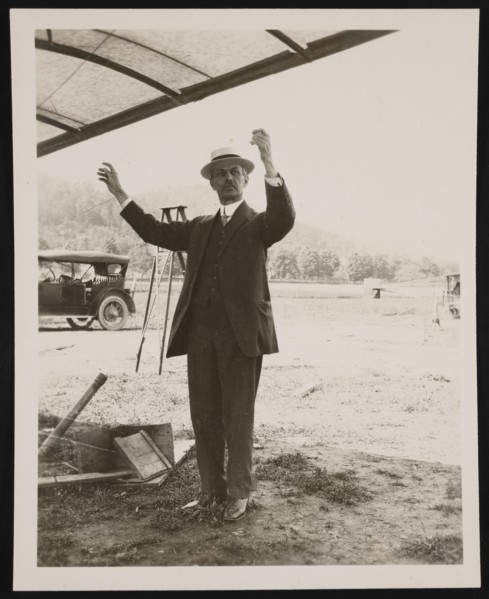 Portrait of Albert Francis Zahm (1862-1954), 1914. Creator: Charles Doolittle Walcott.