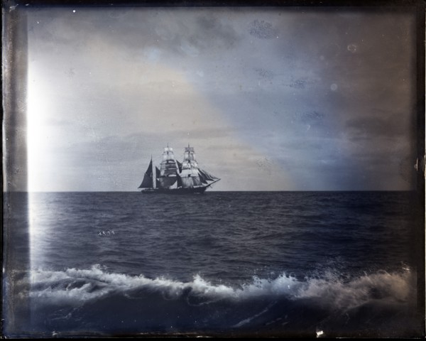 USFC Steamer "Albatross" Survey of Fishing Banks from Newport to Newfoundland, 1885. Creator: United States National Museum Photographic Laboratory.