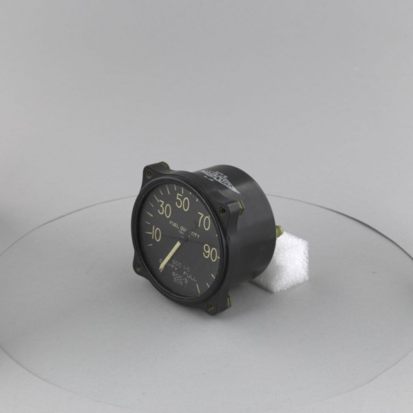 Indicator, Fuel Quantity, ca. 1938. Creator: United States Gauge Co.