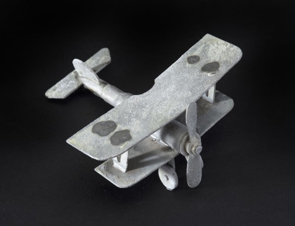 Model of a French aircraft, First World War, 1914-1919. Creator: Unknown.
