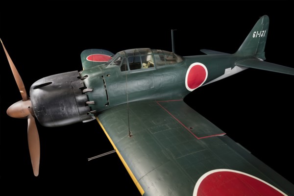 Mitsubishi A6M5 Reisen (Zero Fighter) Model 52 ZEKE, 1943. Creator: Nakajima Aircraft Company.