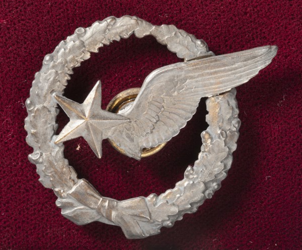 Student Pilot Badge, Lafayette Flying Corps, First World War, 1914-1919. Creator: Unknown.