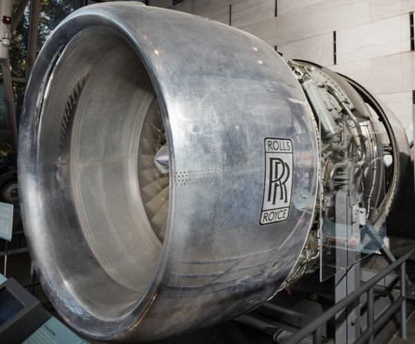 Rolls-Royce RB211-22 Turbofan Engine, Cutaway, 1973. Creator: Rolls-Royce.