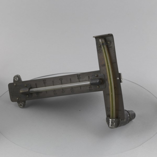 Indicator, Inclinometer and Bank. Creator: WC Rieker.
