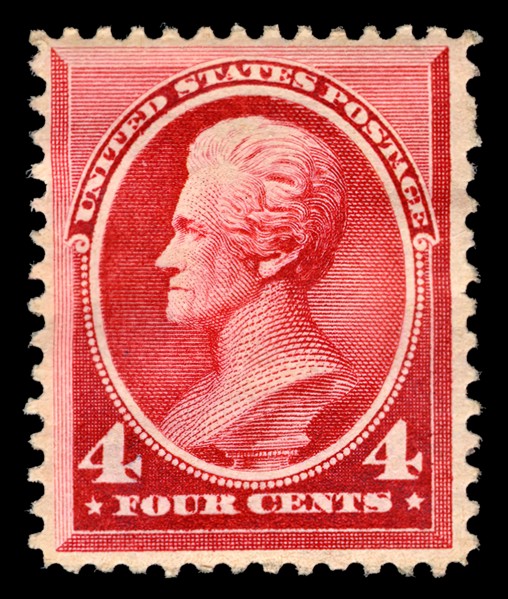 4c Andrew Jackson single, 1888. Creator: American Bank Note Company.