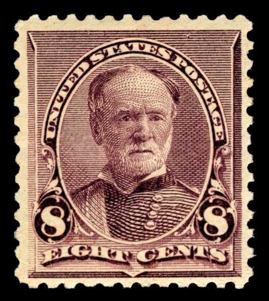 8c William T. Sherman single, 1893. Creator: American Bank Note Company.