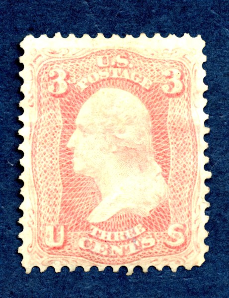 3c Washington single, August 17, 1861. Creator: National Bank Note Company.