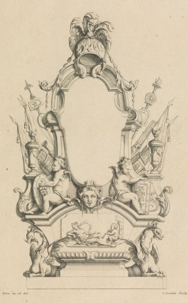 Cartouches Nouvellement Inventez par J.B. Toro, 1716., 1716. Creator: Jean Bernard Toro.