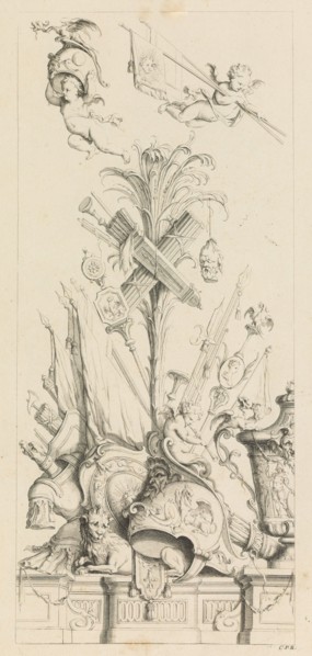 Trophées Nouvellement Inventez par J.B. Toro., 1716., 1716. Creator: Jean Bernard Toro.