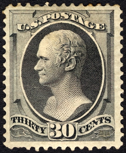30c Alexander Hamilton single, October 14, 1874. Creator: Unknown.