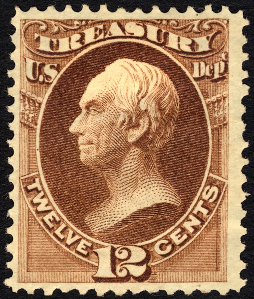 12c Henry Clay Treasury Department single, 1873. Creator: Unknown.