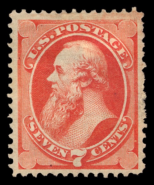 7c Edwin M. Stanton single, September 10, 1873. Creator: Unknown.