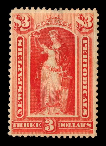 $3 Victory Newspapers and Periodicals single, 1879. Creator: Unknown.