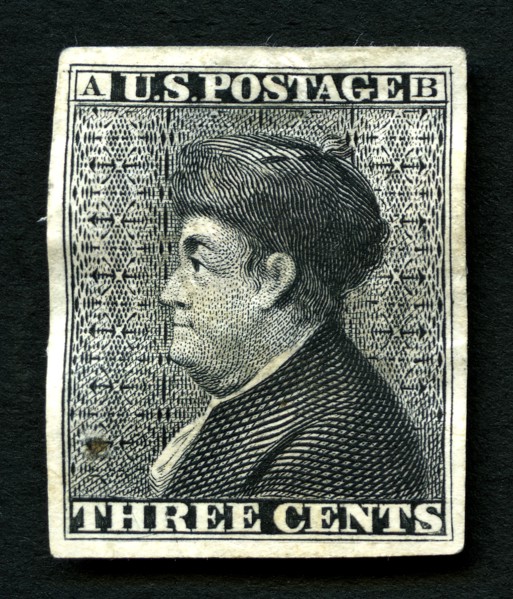 3c Franklin essay, 1851. Creator: Unknown.
