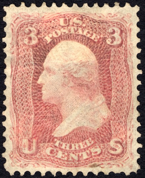 3c Washington single, 1861. Creator: Unknown.