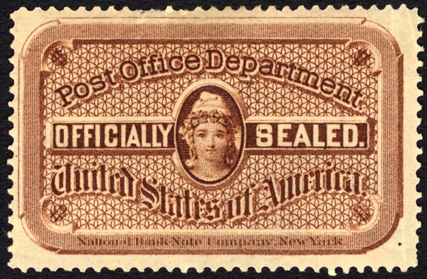 Post Office seal, c. 1879. Creator: National Bank Note Company.