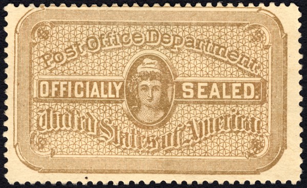 Post Office seal, c. 1889. Creator: National Bank Note Company.