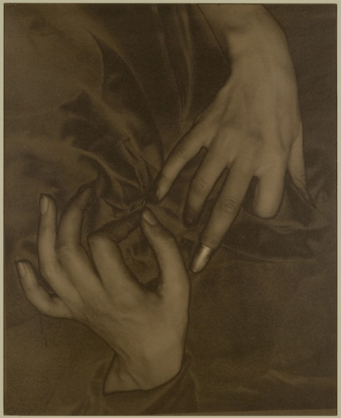 Georgia O'Keeffe - Hands and Thimble, 1919. Creator: Alfred Stieglitz.