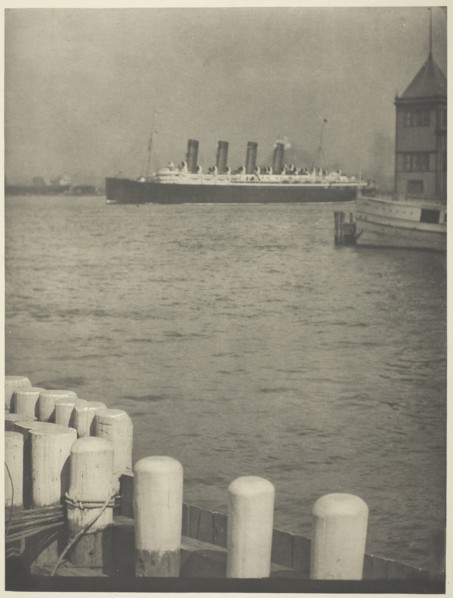 Outward Bound, The Mauretania, 1910. Creator: Alfred Stieglitz.