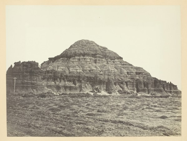 Church Buttes, Near Fort Bridger, Wyoming Territory, 1868/69. Creator: Andrew Joseph Russell.