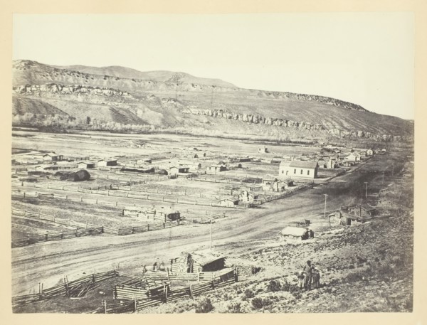 Coalville, Weber Valley, Utah, 1868/69. Creator: Andrew Joseph Russell.