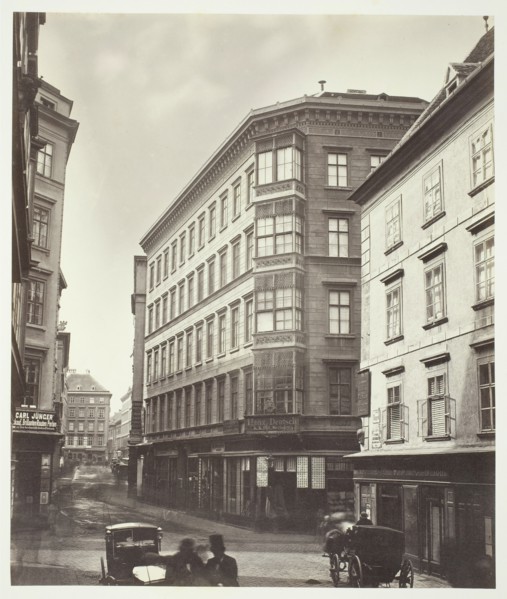 Lichtensteg No. 2, Zinshaus des Herrn A. Denk, 1860s. Creator: Unknown.