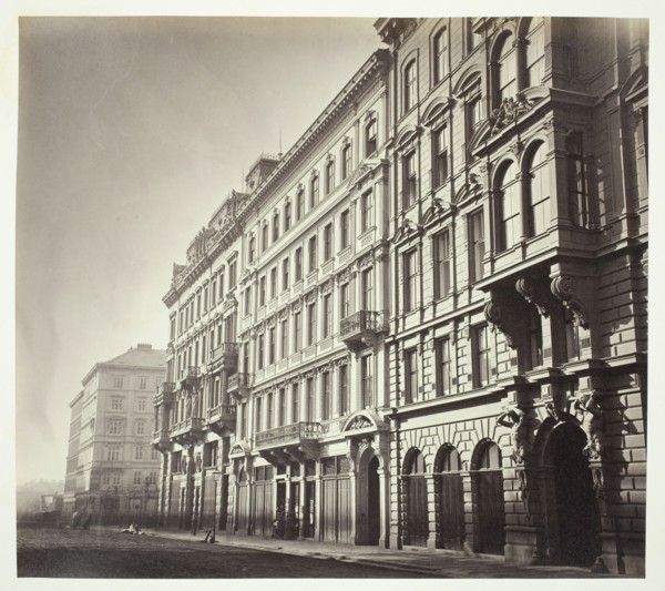 Operngasse No. 6, Zinshaus des Herrn M. Faber, 1860s. Creator: Unknown.