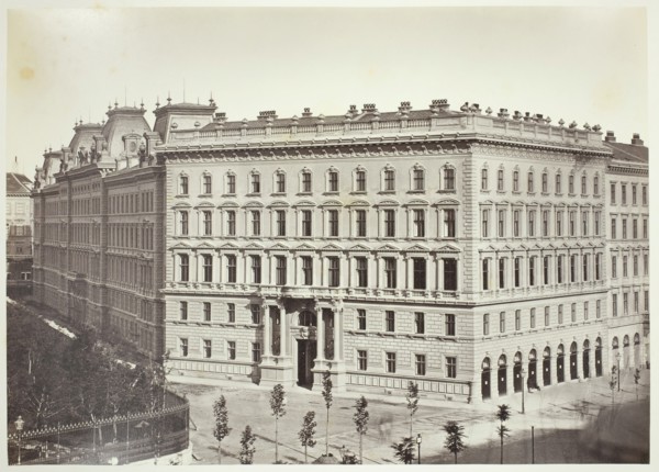 Opern-Ring No. 10, Wohnhaus des Fried. Ritter von Schey, 1860s. Creator: Unknown.