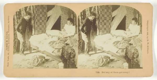 Did any of them get away?, 1893. Creator: BW Kilburn.