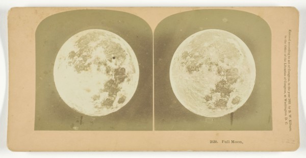Full Moon, 1891. Creator: BW Kilburn.