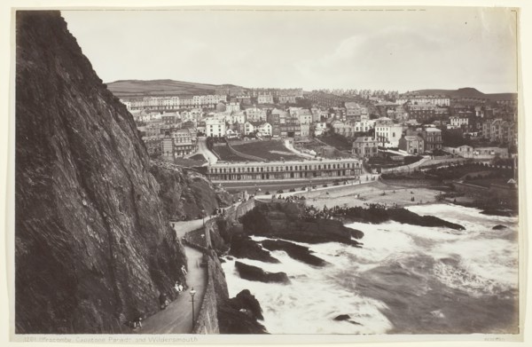 Ilfracombe, Capstone Parade and Wildersmouth, 1860/94. Creator: Francis Bedford.