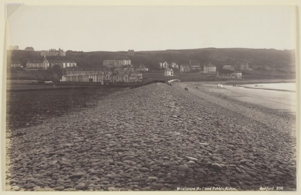 Westward Ho and Pebble Ridge, 1860/94. Creator: Francis Bedford.