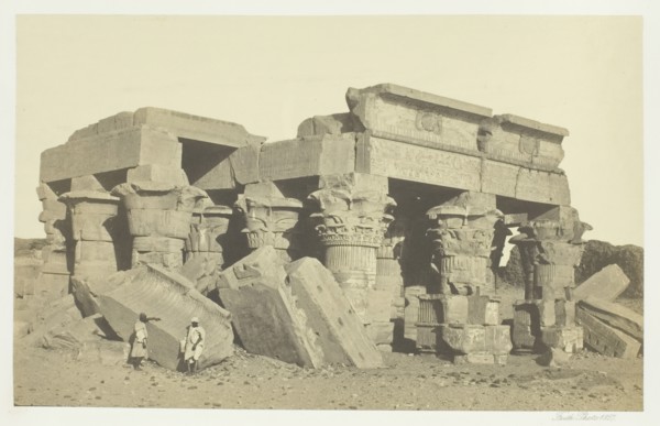 Koum Ombo, Upper Egypt, 1857. Creator: Francis Frith.