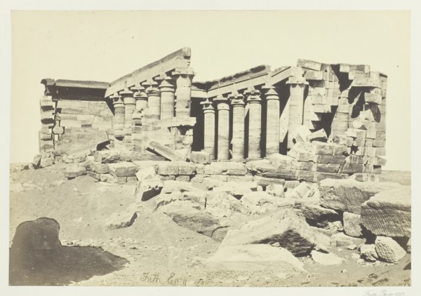 The Temple of Maharaka, Nubia, 1857. Creator: Francis Frith.
