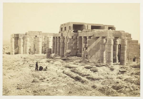 The Rameseum, 1858/62. Creator: Francis Frith.