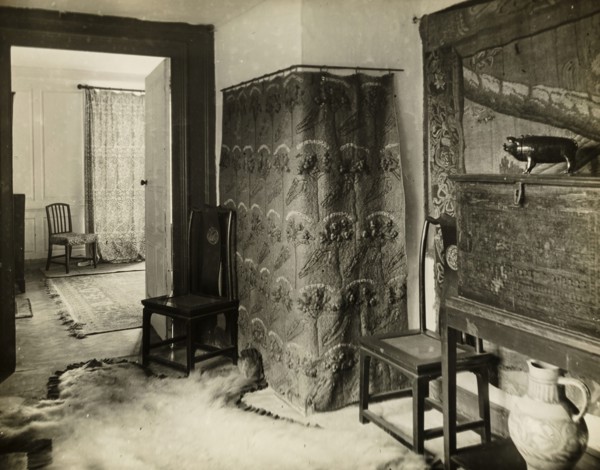 Kelmscott Manor: Passage to Parallel Room, 1896. Creator: Frederick Henry Evans.