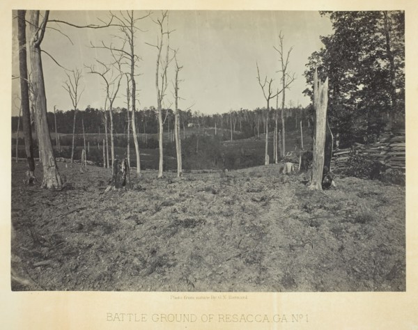 Battle Ground of Resacca, GA, No. 1, 1866. Creator: George N. Barnard.