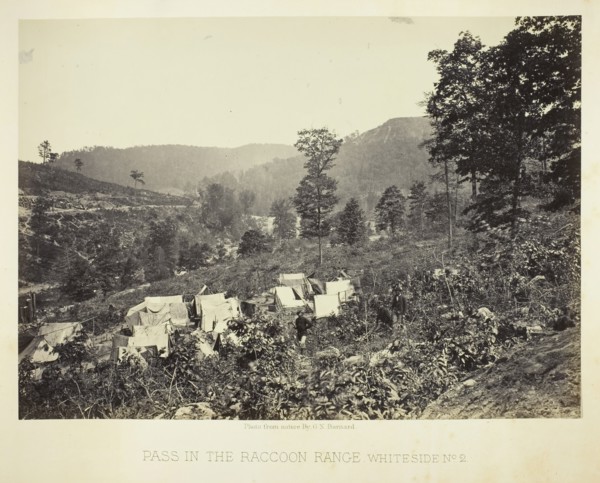 Pass in the Raccoon Range, Whiteside No. 2, 1864. Creator: George N. Barnard.