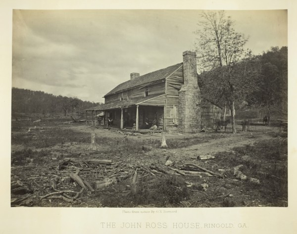 The John Ross House, Ringold, GA, 1866. Creator: George N. Barnard.