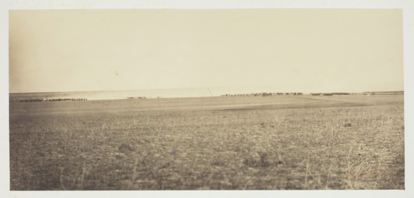 Untitled [manoeuvres], 1857.  Creator: Gustave Le Gray.