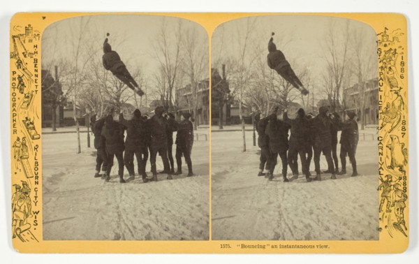 Bouncing, an instantaneous view, 1886/88. Creator: Henry Hamilton Bennett.