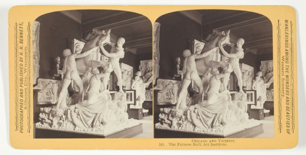 The Farnese Bull; Art Institute, 1893. Creator: Henry Hamilton Bennett.